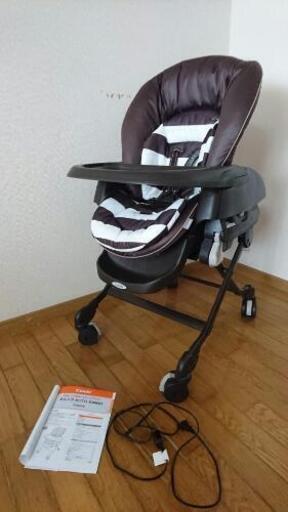 美品 電動スイング コンビ メロディーオートスイング ハイ\u0026ローチェア