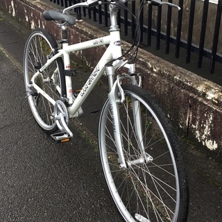 超美品☆LOUIS・ルイガノ LGS–TR1 ホワイト・サイズ： 420 3×8段変速