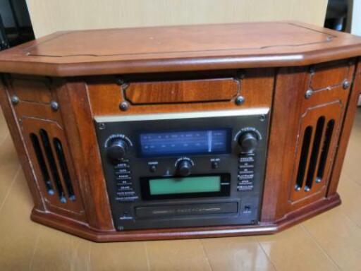 天然デジ録マルチレコードプレーヤーcd ラジオ カセット Mm8 いわきの映像プレーヤー レコーダー その他 の中古あげます 譲ります ジモティーで不用品の処分