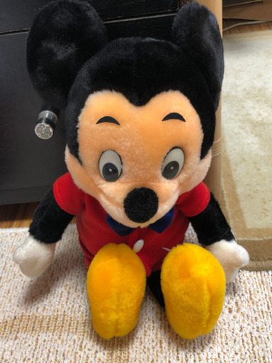 ミッキーマウス 昔のぬいぐるみ Kana 大森 金城学院前のおもちゃ ぬいぐるみ の中古あげます 譲ります ジモティーで不用品の処分