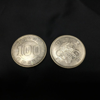 1964年東京オリンピック記念硬貨100円