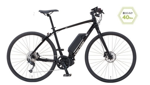 新品アウトレット　e-bike　miyata　クルーズ　5080　黒　サイズ430mm