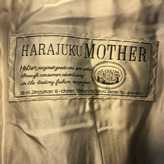 売り切れ? 現品限り！HARAJUKU MOTHERのショートコート? 税込み 