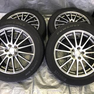 ECO FORME17インチアルミホイール 5穴 PCD100 ピレリパワジータイヤ