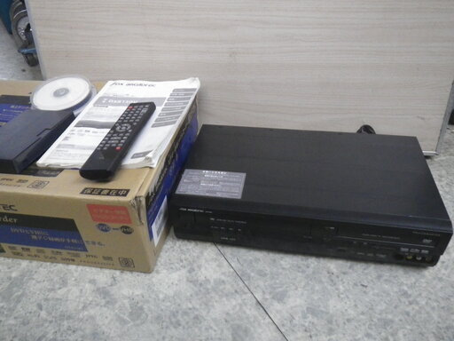 ■ 動作品■DXアンテナ 地デジチューナー搭載ビデオ一体型DVDレコーダー DXR150V　ダビング機