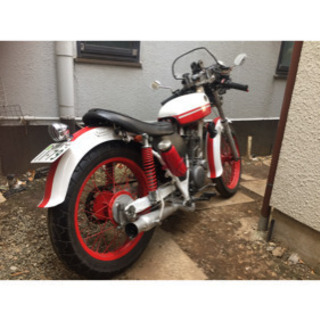 セロー 225 tw SR ローダウン カフェ カスタム レア
