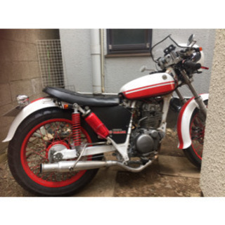 セロー 225 tw SR ローダウン カフェ カスタム レア