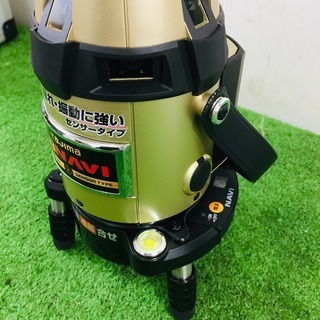 タジマ NAVI(追尾)高輝度センサー墨出し器 フルライン 【乾電池タイプ