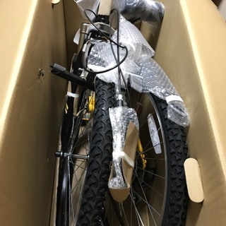 未使用品　REGOLITH　レゴリス　折りたたみ自転車　イエロー　MTB26-18