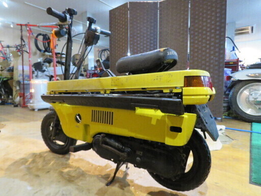 □HONDA MOTOCOMPO AB12 ホンダ モトコンポ 50cc イエロー パーツ取り ...