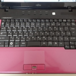 N様購入【取引中】　FUJITSU　FMV-BIBLO　SSD搭載　１４インチ　ピンクパープル　windows10 N様購入【取引中】 FUJITSU FMV-BIBLO SSD搭載 14インチ ピンク