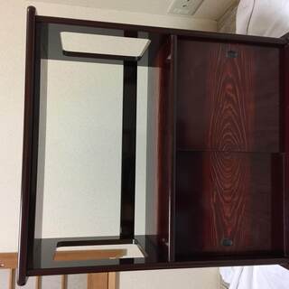 収納家具 《和家具》松岡漆工の飾り棚セット