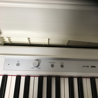 電子ピアノ KORG.LP180.イスとヘッドホン付き - 楽器