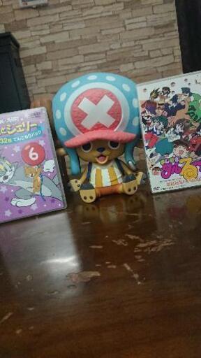 チョッパーフィギュア\u0026まじかるタルルート君のVL2\u0026トムとジェリーDVD