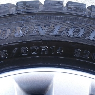 スタッドレス純正ホイールセット フォルクスワーゲンポロ9N 185/60/14