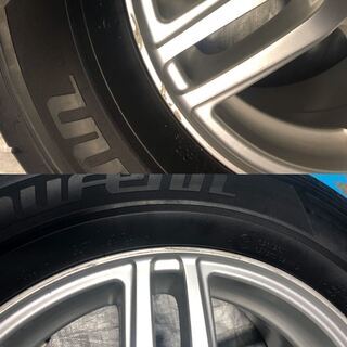 AZSPORTS16インチアルミ　５穴　PCD114.3　ラウウェンS FIT EQタイヤ215/60R/16　2018年製　エスティマ等に