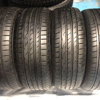 AZSPORTS16インチアルミ　５穴　PCD114.3　ラウウェンS FIT EQタイヤ215/60R/16　2018年製　エスティマ等に
