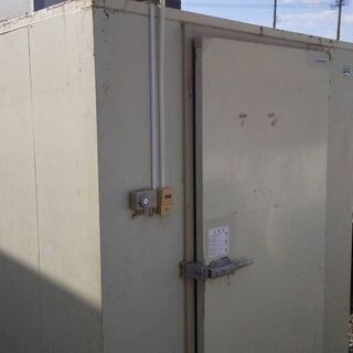 保冷庫、物置、簡易風呂等に流用