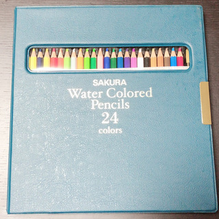 水彩色鉛筆　SAKURA 24色