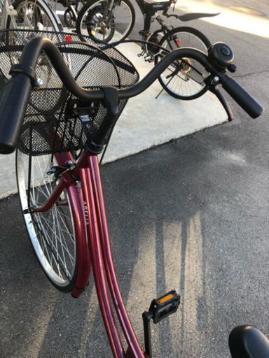 自転車 赤色