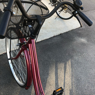 自転車 赤色