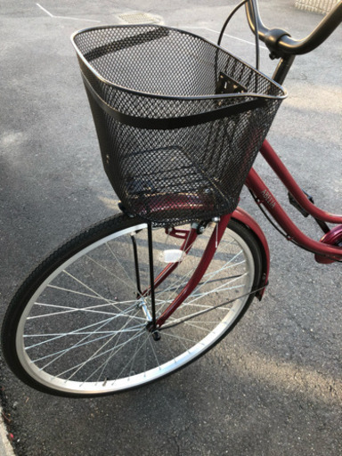 自転車 赤色