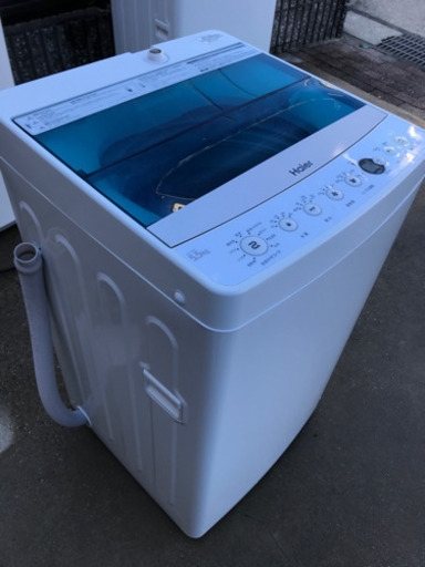 ハイアール 5.5kg 全自動洗濯機 ホワイトHaier JW-C55A-W①