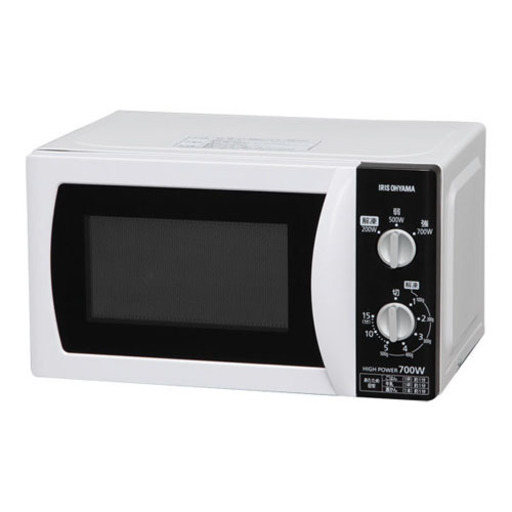 札幌 引き取り 未使用 アイリスオーヤマ 電子レンジ IMB-T171-5 50hz 最大出力700W