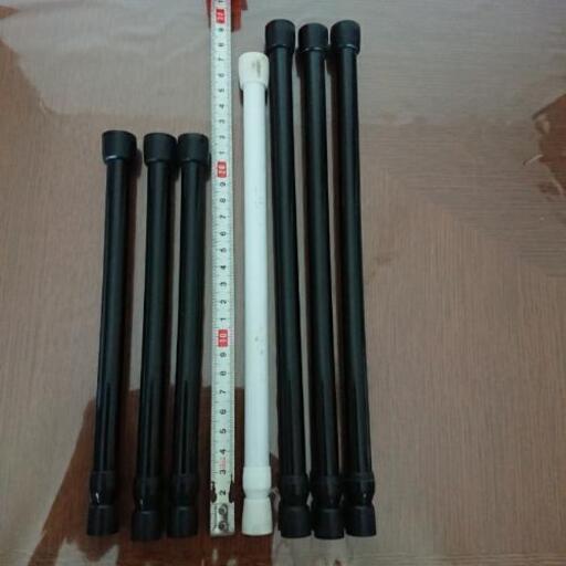 短い突っ張り棒7本まとめて にくきゅー 尼崎のその他の中古あげます 譲ります ジモティーで不用品の処分 短い突っ張り棒7本まとめて にくきゅー 尼崎のその他の中古あげます 譲ります ジモティーで不用品の処分