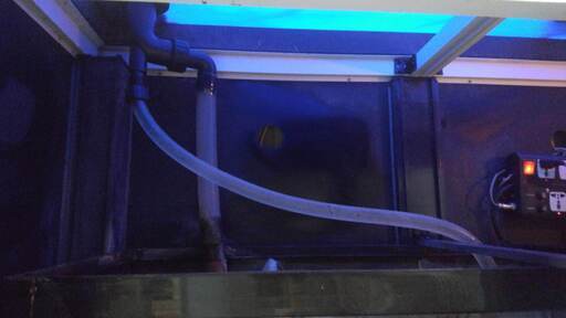 液晶君トローラーパネル装備のオーバーフロー水槽 120cm フルセット