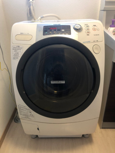 東芝ドラム式洗濯乾燥機TW-Z360Lザブーン ヒートポンプ式 2011年式　全自動洗濯機　洗濯9㎏乾燥6㎏