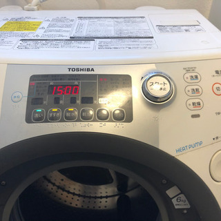 東芝ドラム式洗濯乾燥機TW-Z360Lザブーン ヒートポンプ式 ...
