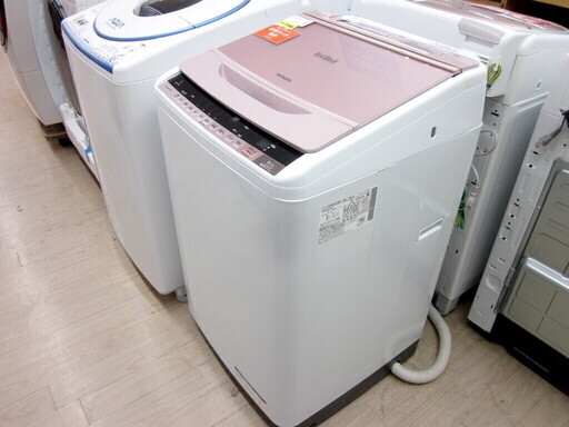 安心の6ヶ月保証付！2015年製 7.0kg HITACHI(日立)「BW-7WV」全自動洗濯機です！