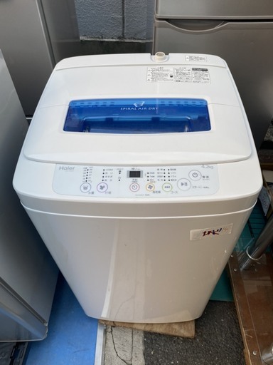 ☆中古 激安！！ Haier　全自動電気洗濯機　4.2kg　JW-K42H　2014年製　￥8,000！！