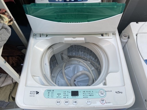 ☆中古 激安！！ YAMADA　全自動電気洗濯機　4.5kg　YWM-T45A1　2016年製　￥10,800！！