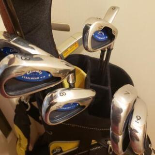 ゴルフ　セット　テーラーメイド　キャロウェイ　比較的美品　ツアーステージ　メンズ