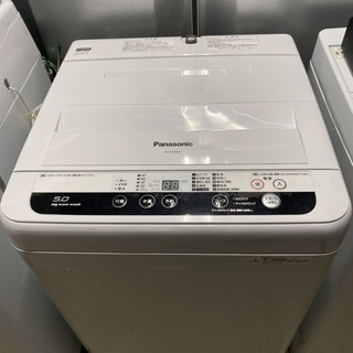 ☆中古 激安！！ Panasonic　全自動電気洗濯機　5kg　NA-F50B9C　2016年製　￥17,000！！ ☆中古 激安！！ Panasonic 全自動電気洗濯機 5kg NA-F50B9C 2016年製