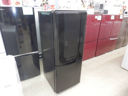 冷蔵庫 150L 2014年製 2ドア DAEWOO  DR-B15CB ブラック 黒 ペイペイ対応 札幌市西区西野