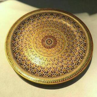 タイ王室御用達 ベンジャロン焼き カップ&ソーサー トレー ポット クリーマー シュガーポット 16点セット 伝統工芸