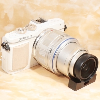 ☆超極上美品＆自撮り＆スマホ転送☆オリンパス E-PL7 レンズセット