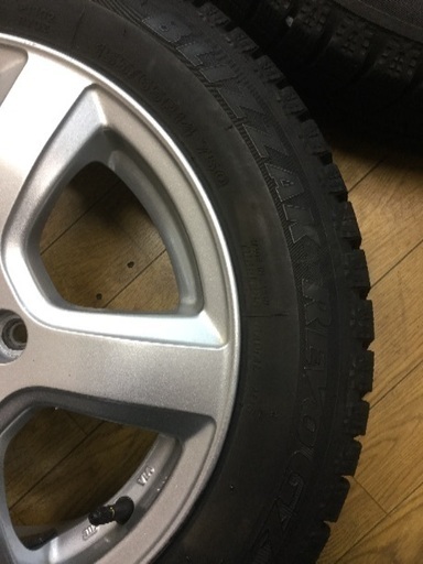 美品！ バリ山！ スタッドレスタイヤ アルミホイール 14インチ 155/65R14