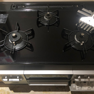 破格！！！ハーマン パナソニック ガラストップ 3口 ビルトイン ガスコンロ