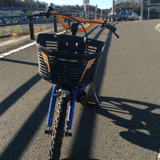【中古自転車】18インチ  (ブルー)   