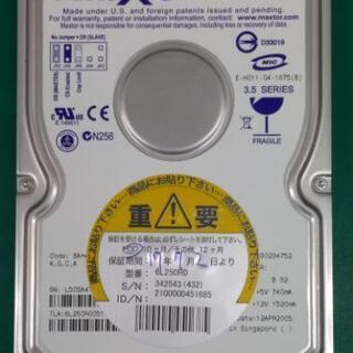 HDD 250G IDE接続品 [状態良好品]