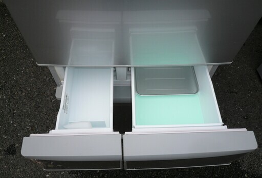 ☆東芝 TOSHIBA GR-H43G 426L 大容量5ドアノンフロン冷凍冷蔵庫◆長期保証付き・野菜室がまんなかで、出し入れも調理もスムーズ