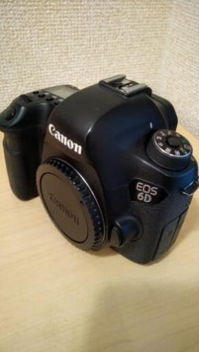 Canon 6d ボディーのみ バッテリとバッテリーチャージャー付