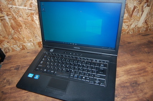 Windows7からの入れ替えに！アップグレード済みですぐに使える！Windows10 東芝 Dynabook Core i3搭載！