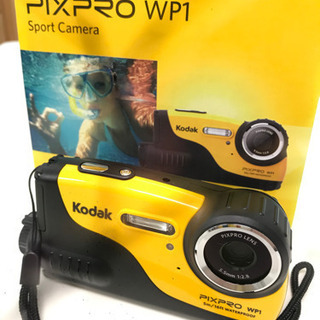 Kodak 防水カメラ（保証残4年）+SD16GB+Colemanカメラケース - カメラ