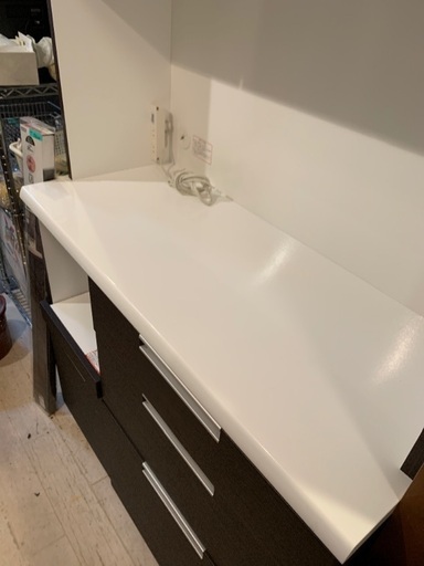 送料込み☆キッチンボード ニトリ ダリア100KB