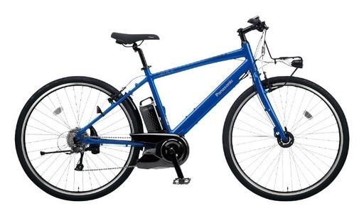 新品　Panasonic　電動アシスト自転車　JETTER　ブルー　サイズ49cm